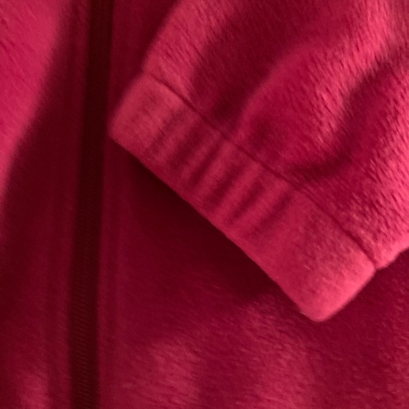 Fleece women’s zip up in raspberry by Columbia - Picture 3 of 4
